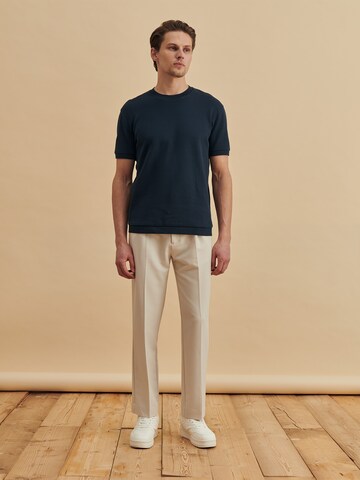 DAN FOX APPAREL Regular Hose 'Gabriel' in Beige