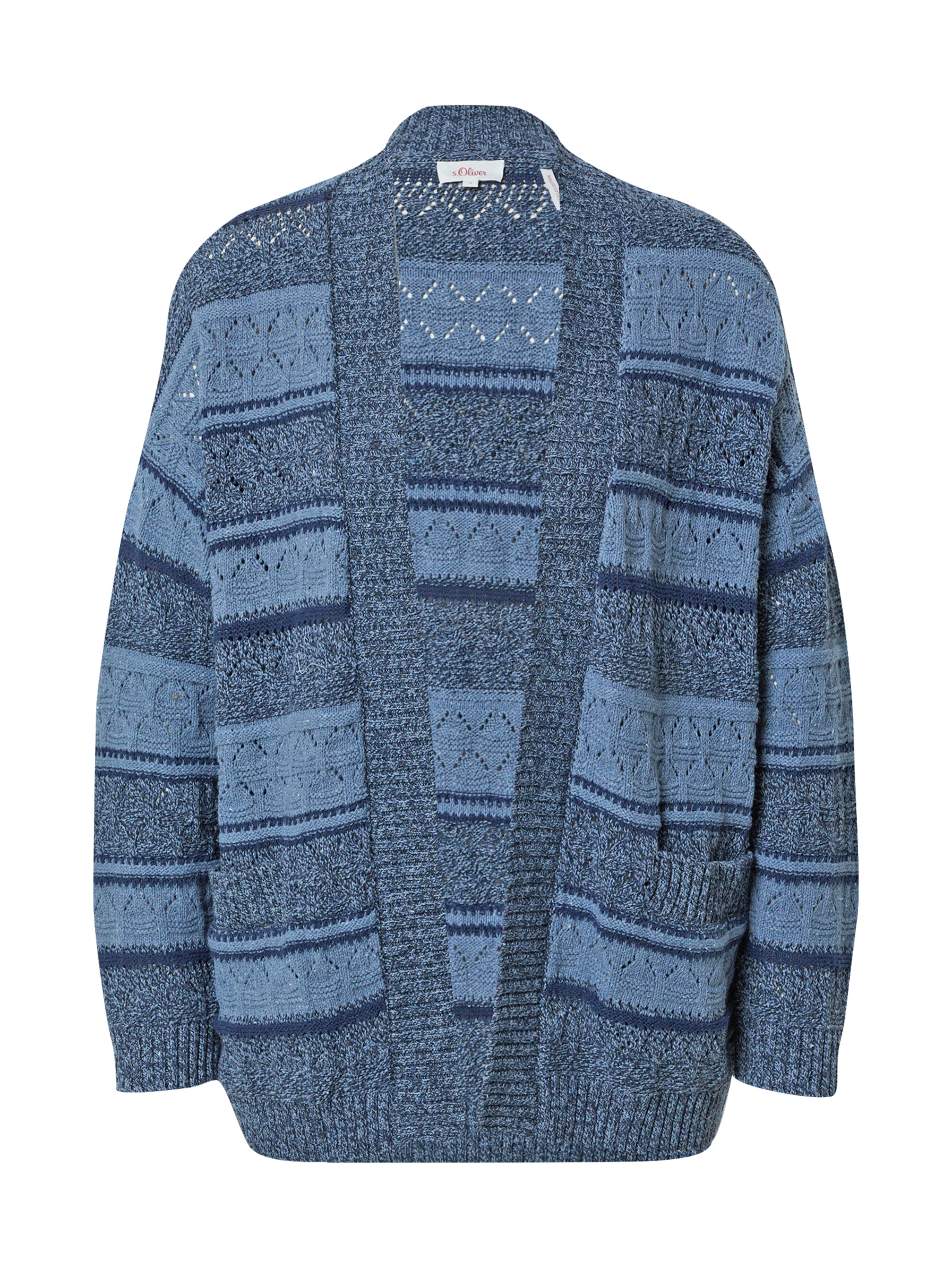 s.Oliver Strickjacke in Blau: Vorderseite