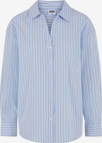 Urban Classics Blouse in Blue: front