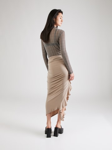 Gina Tricot Skirt in Grey