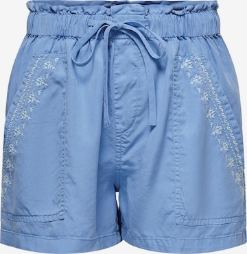 ONLY Loose fit Trousers 'ARIZONA' in Blue: front