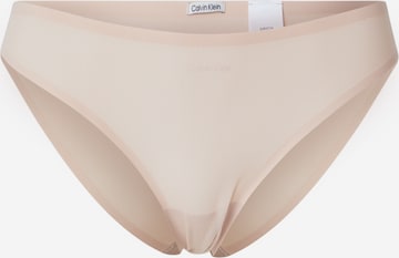 Bas de bikini Calvin Klein Underwear en marron : devant