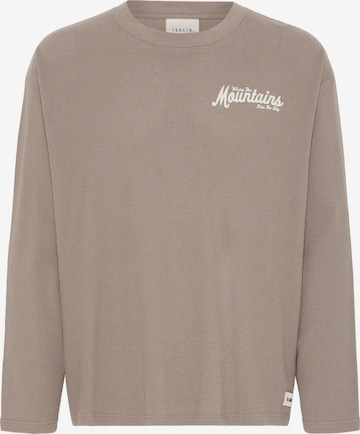 Sweat-shirt ' SDUrton ' !Solid en marron : devant