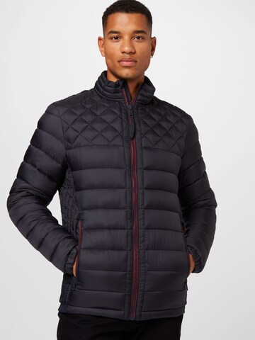 STRELLSON Winter Jacket 'Clason' in Black: front