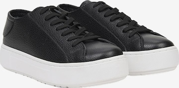 Desa Slipper 'Schnürschuhe' in Schwarz: Vorderseite