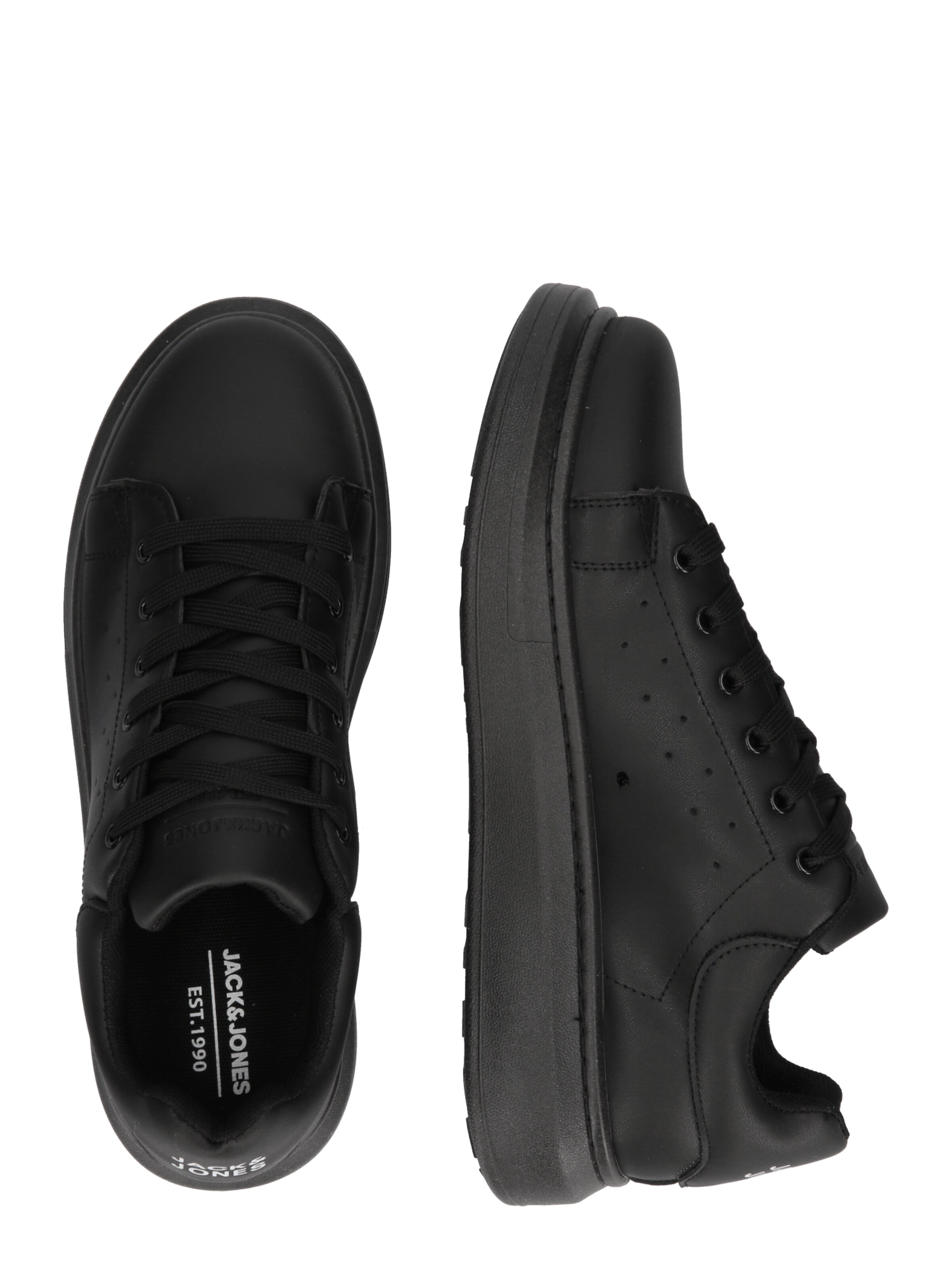 JACK & JONES Platform trainers 'JFWBOLTON' in Black