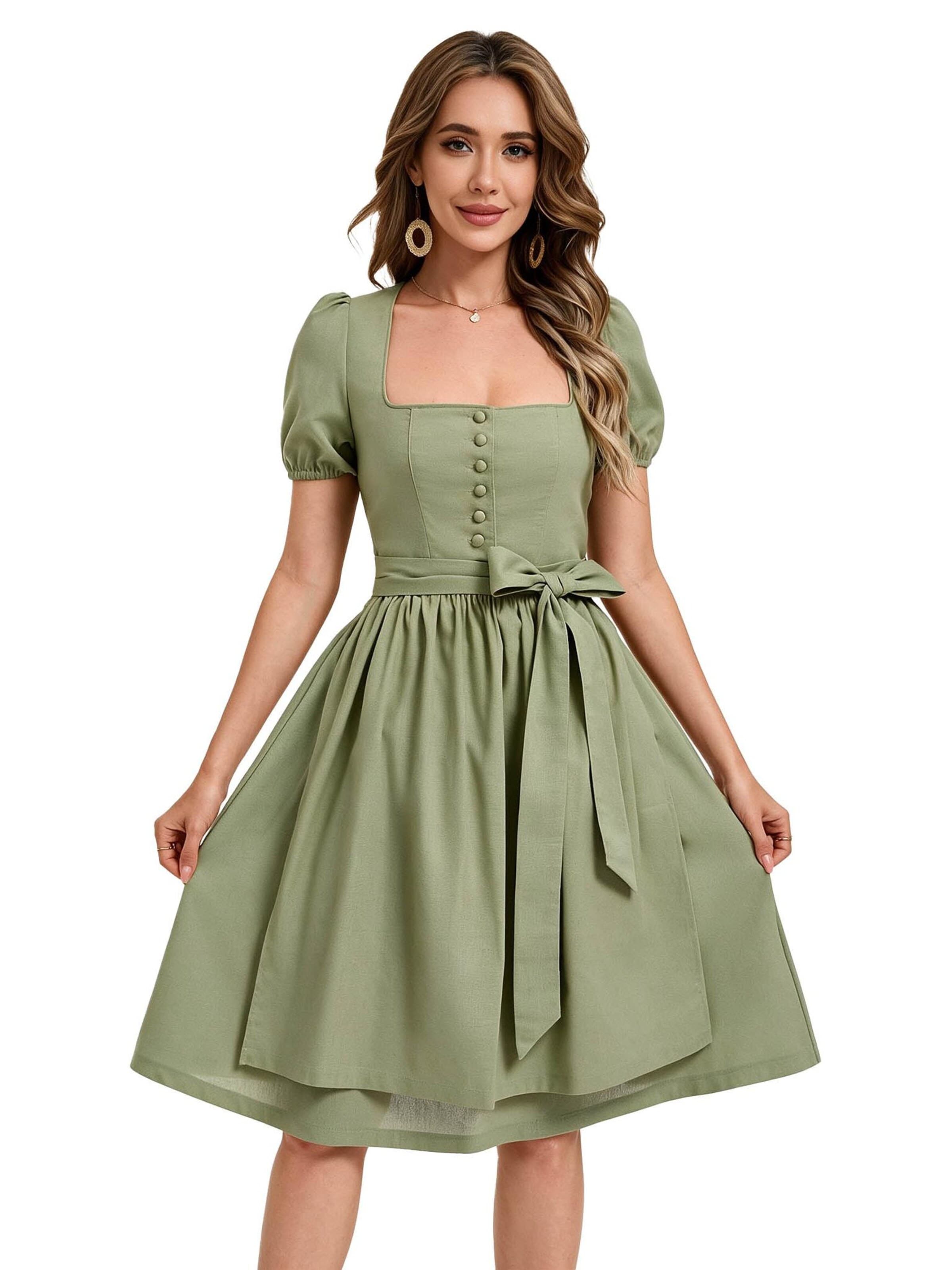 KoJooin Dirndl in Green: front