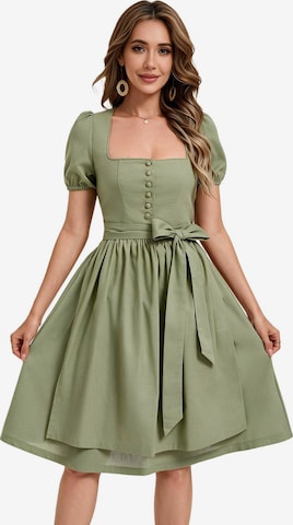 KoJooin Dirndl in Green: front