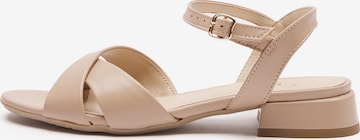 RYLKO Remmisandaalit värissä beige: etupuoli