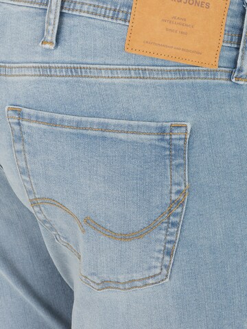 Coupe slim Jean 'LIAM' Jack & Jones Plus en bleu