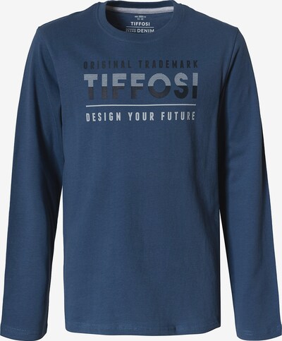 Tiffosi Shirt 'CARL' in dunkelblau / silbergrau / schwarz, Produktansicht