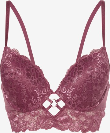 VIVANCE Bra in Purple: front