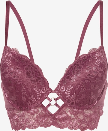 VIVANCE Regular Bra in Purple: front