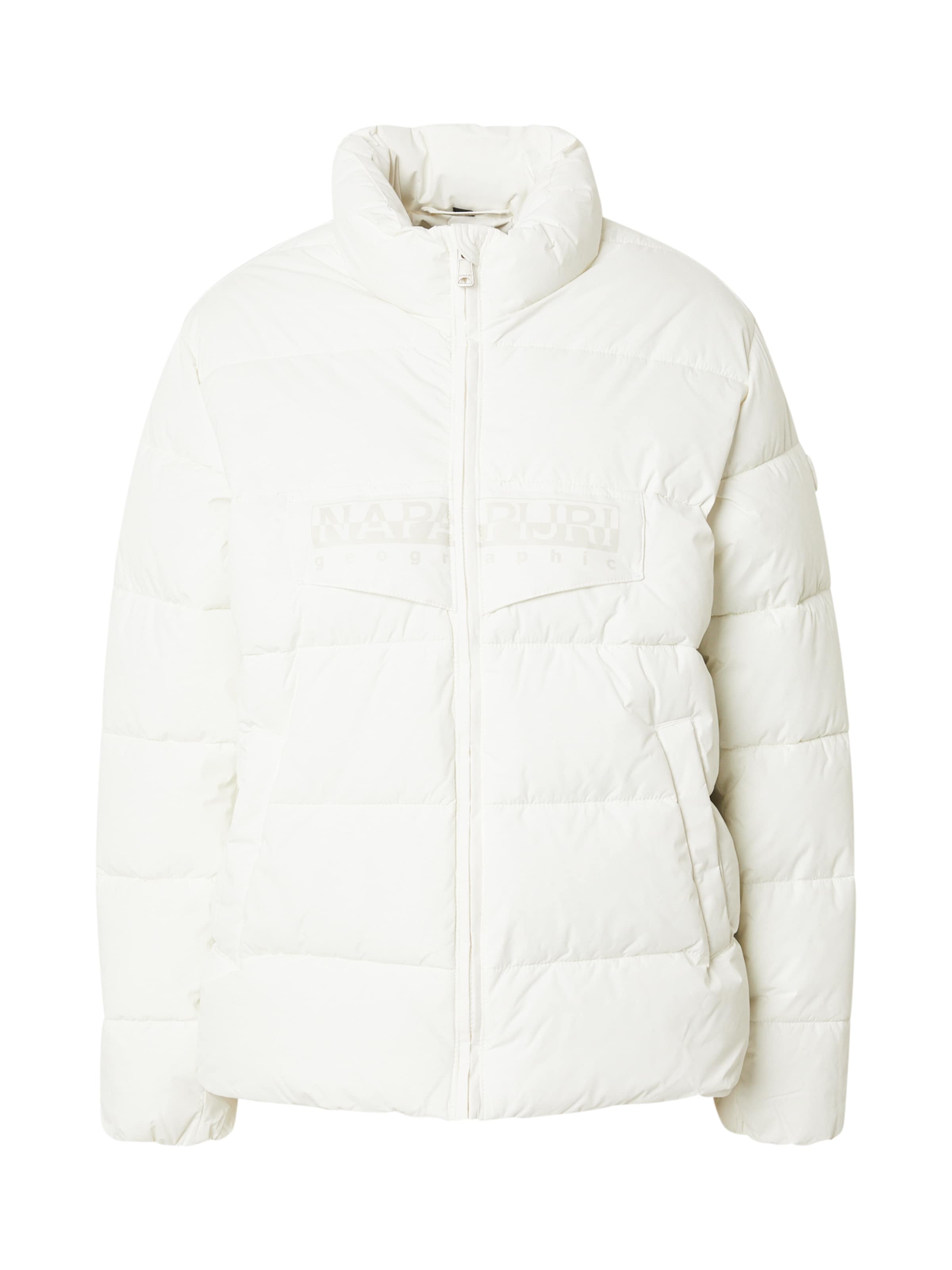 Veste d’hiver NAPAPIJRI en blanc : devant