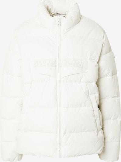 Geacă de iarnă NAPAPIJRI pe gri deschis / alb, Vizualizare produs