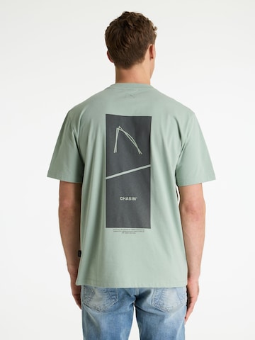 CHASIN' T-Shirt 'Trez' in Grün: Vorderseite