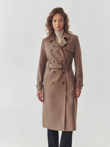 TATUUM Kevad-sügismantel ' SOKORO', värv beež: eest vaates