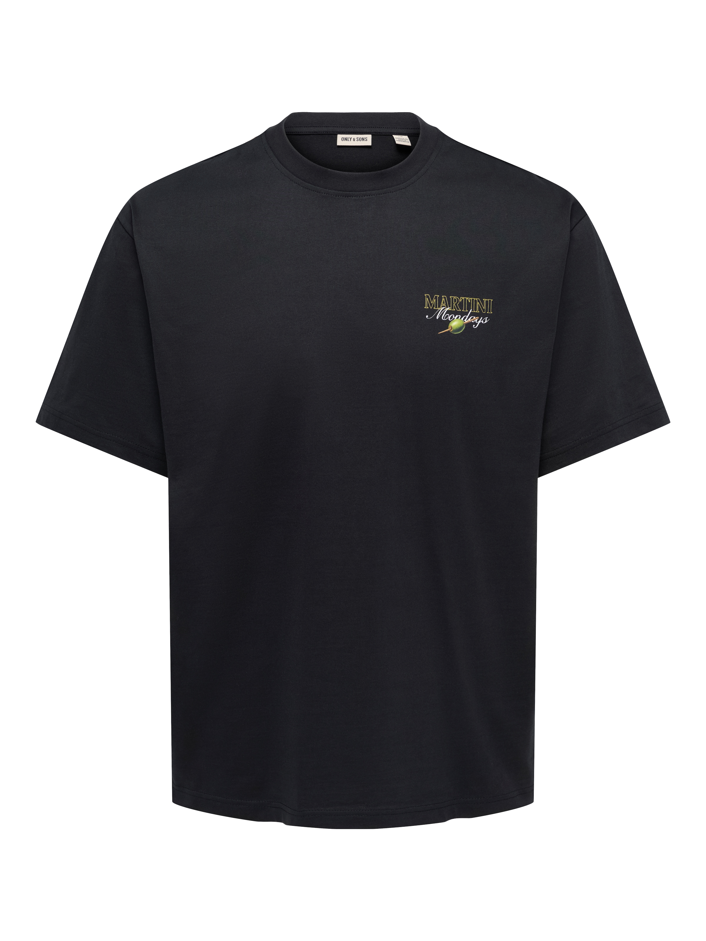 Only & Sons T-Shirt 'ONSFRED' in Schwarz: Vorderseite