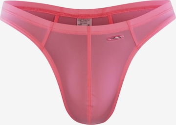 Slip ' RED0965 Ministring ' Olaf Benz en rose : devant