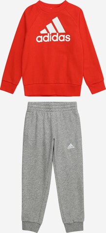 ADIDAS SPORTSWEAR Tracksuit 'Essentials' in Red: front