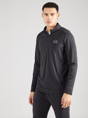 ELLESSE Shirt 'Mezzine' in Schwarz: Vorderseite