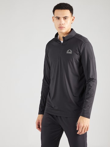 ELLESSE Shirt 'Mezzine' in Black: front