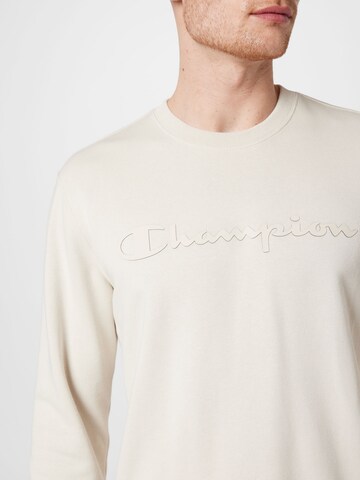 Champion Authentic Athletic Apparel Sweatshirt in Beige