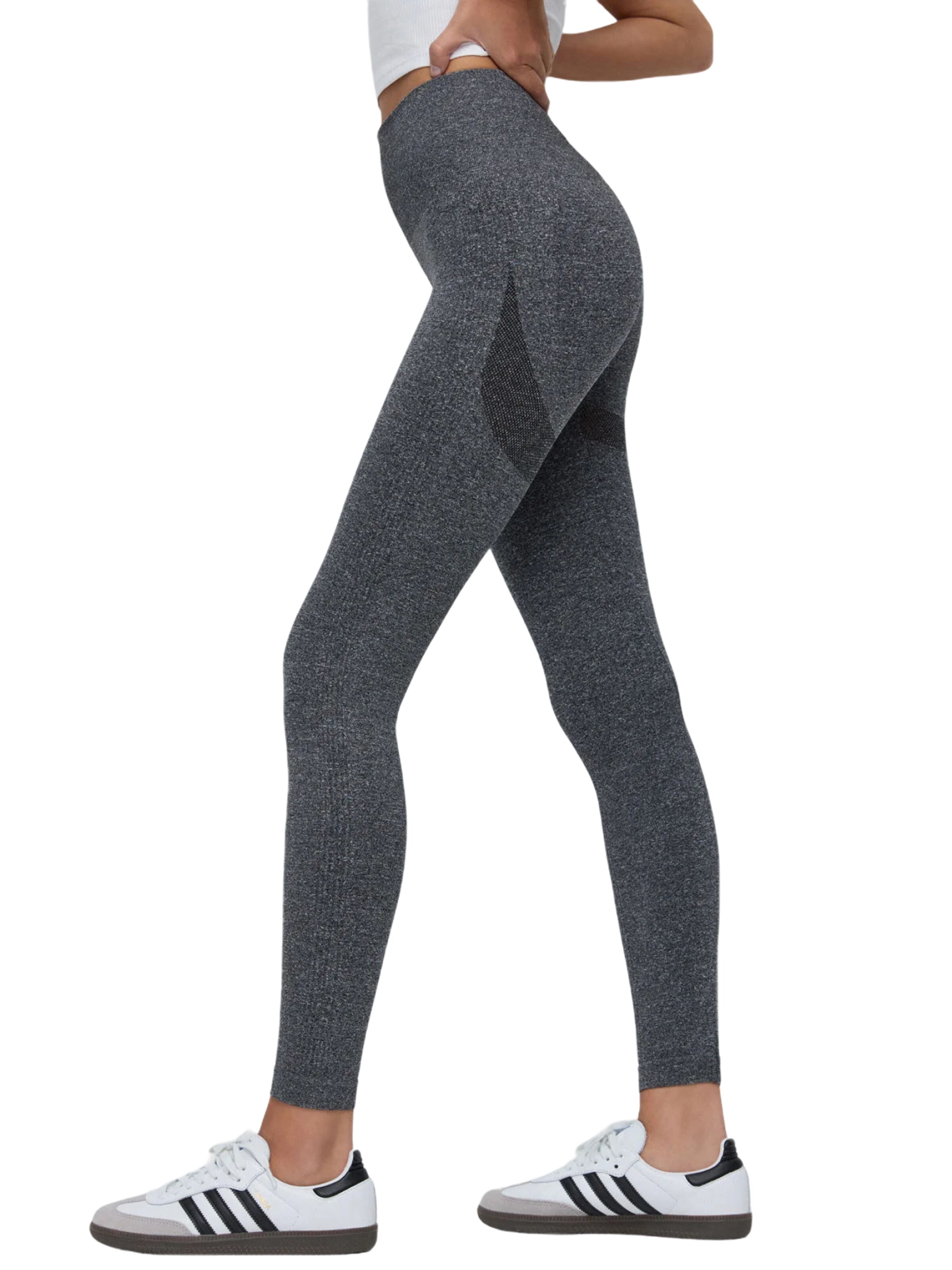 No Matter What Skinny Leggings in Grijs: voorkant