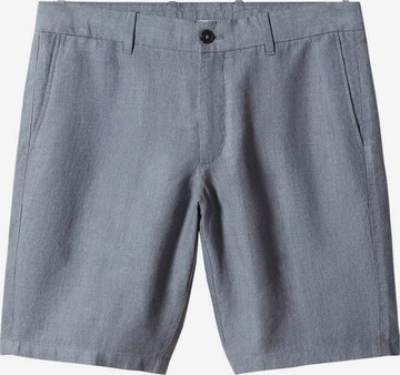 MANGO MAN Regular Pants 'Carp' in Blue: front