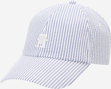 Casquette TOMMY HILFIGER en bleu : devant