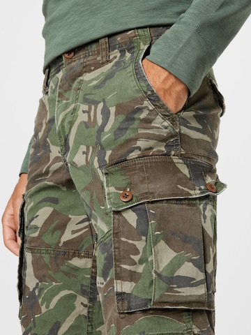 Regular Pantalon cargo 'DENSE' American Eagle en mélange de couleurs