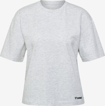 T-shirt Hummel en gris : devant