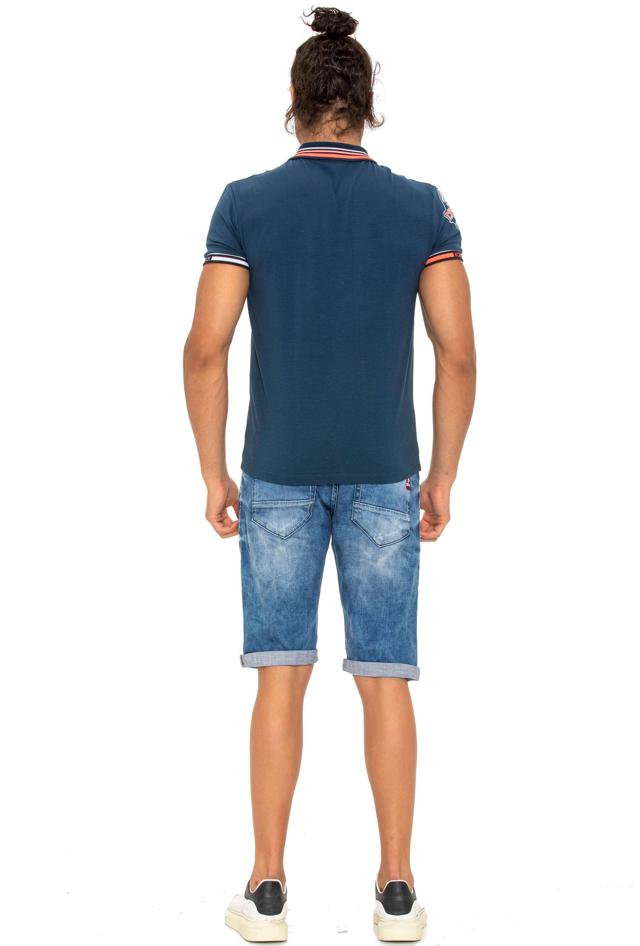 CIPO & BAXX Shirt in Blue