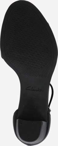 CLARKS Pántos szandál - fekete