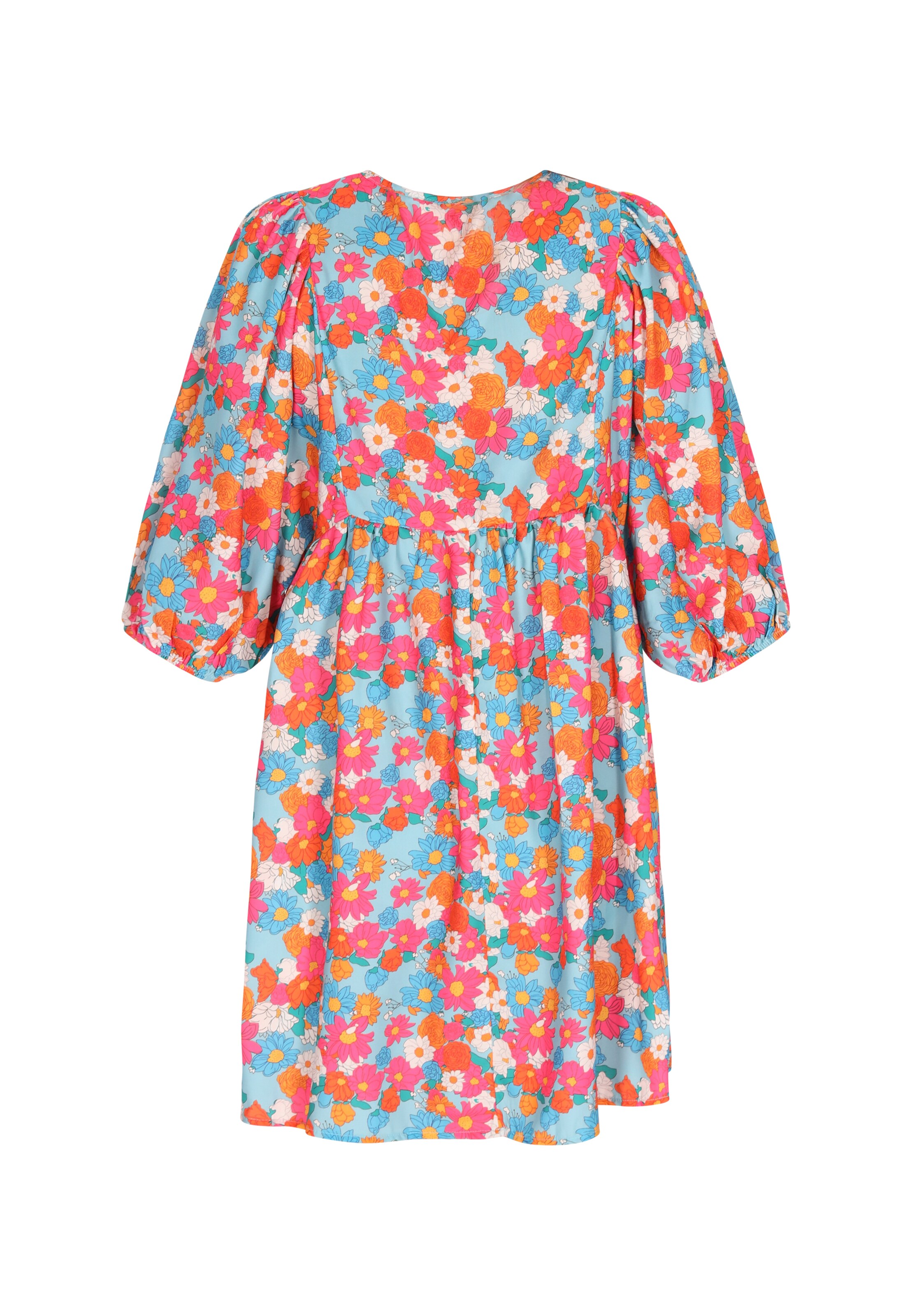 ebeeza - Vestido em azul