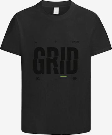 HUSKSWARE Shirt in Schwarz: Vorderseite