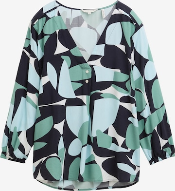 TOM TAILOR Bluse in Grün: Vorderseite