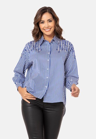 CIPO & BAXX Bluse in Blau