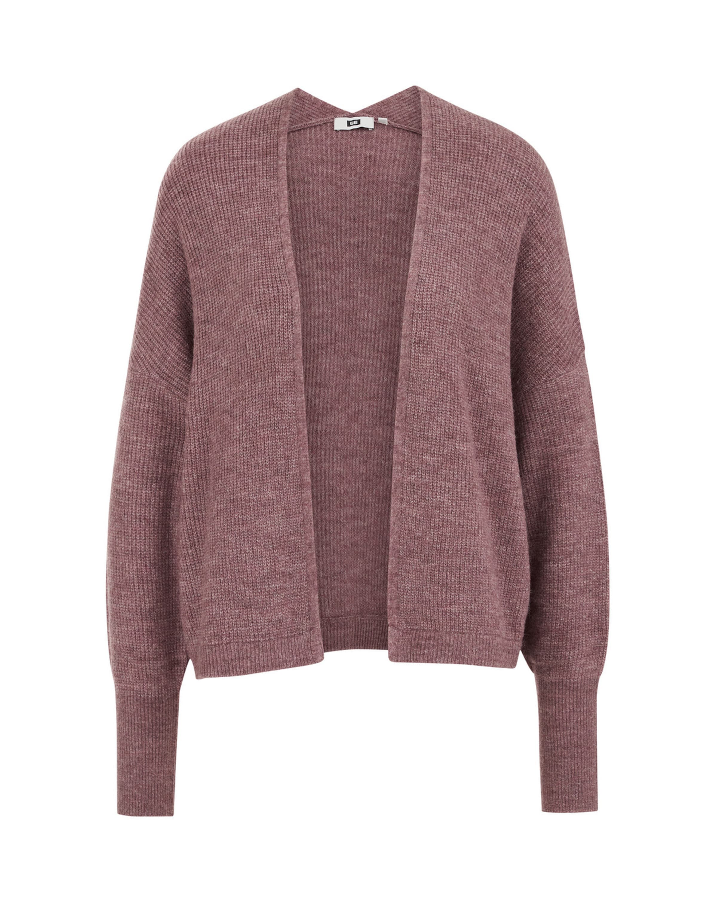 WE Fashion Strickjacke in Lila: Vorderseite