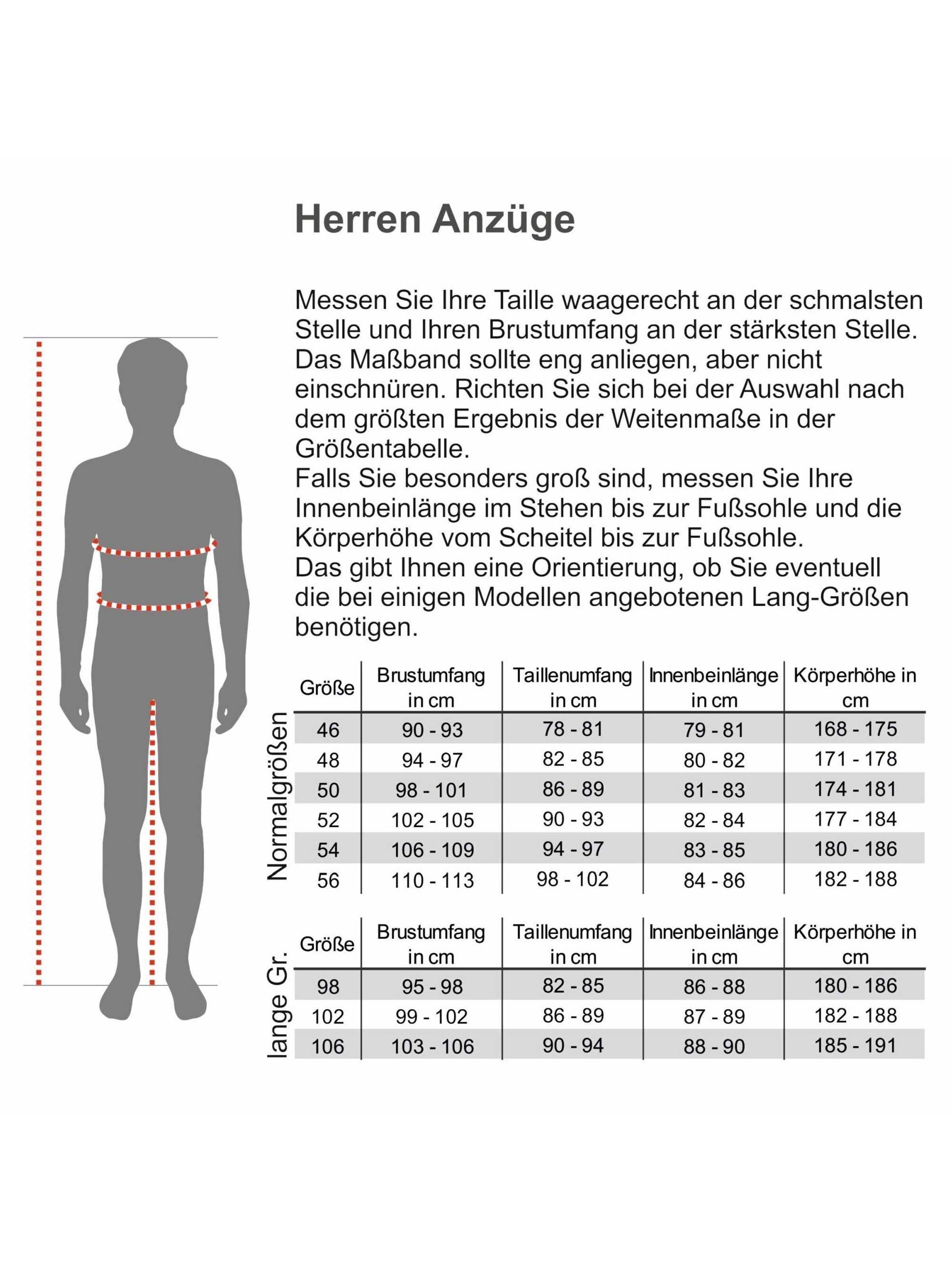 Steffen Klein Slimfit Pak in Blauw