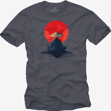 MAKAYA Shirt in Grey: front