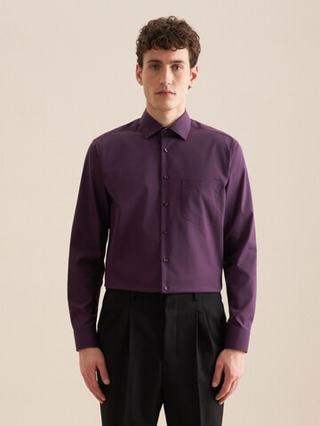 Coupe regular Chemise business ' Regular ' SEIDENSTICKER en violet