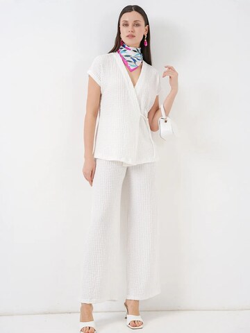 Bigdart Pantsuit in White