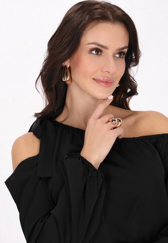 faina Bluse in Schwarz