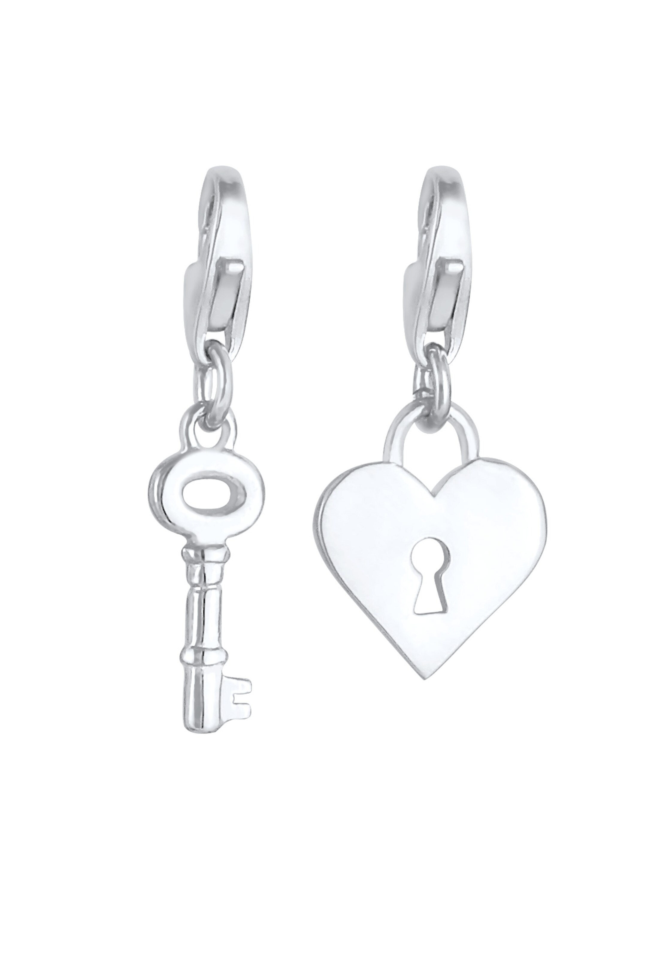 Nenalina Pendant in Silver: front