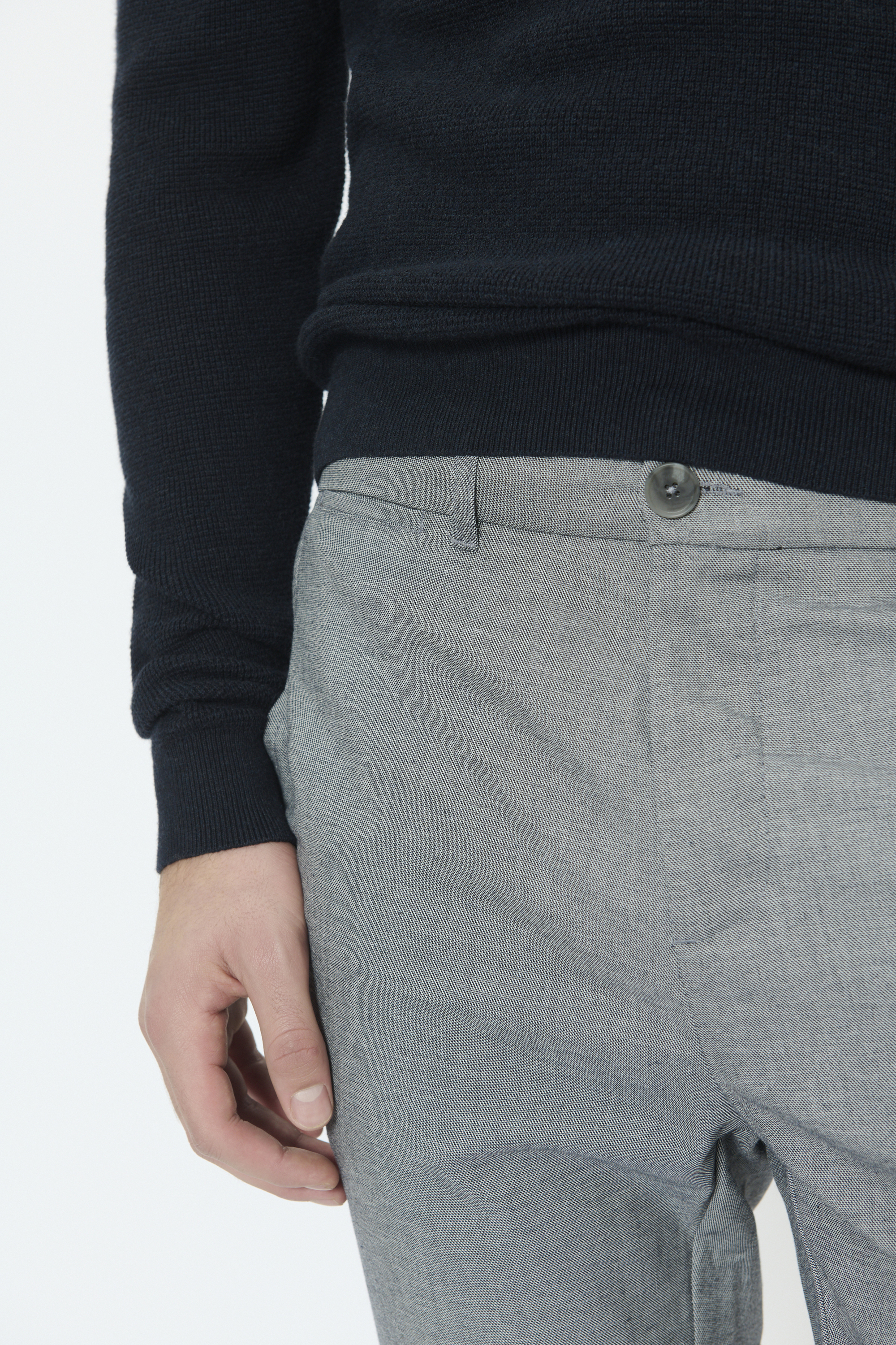 Matinique Regular Trousers 'Liam' in Grey