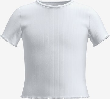 NAME IT Shirt 'NORALINA' in White: front