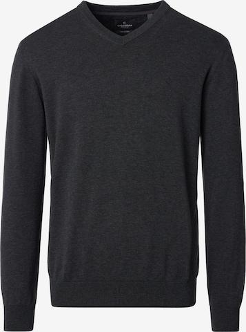CASAMODA Sweater 'Basic' in Grey: front