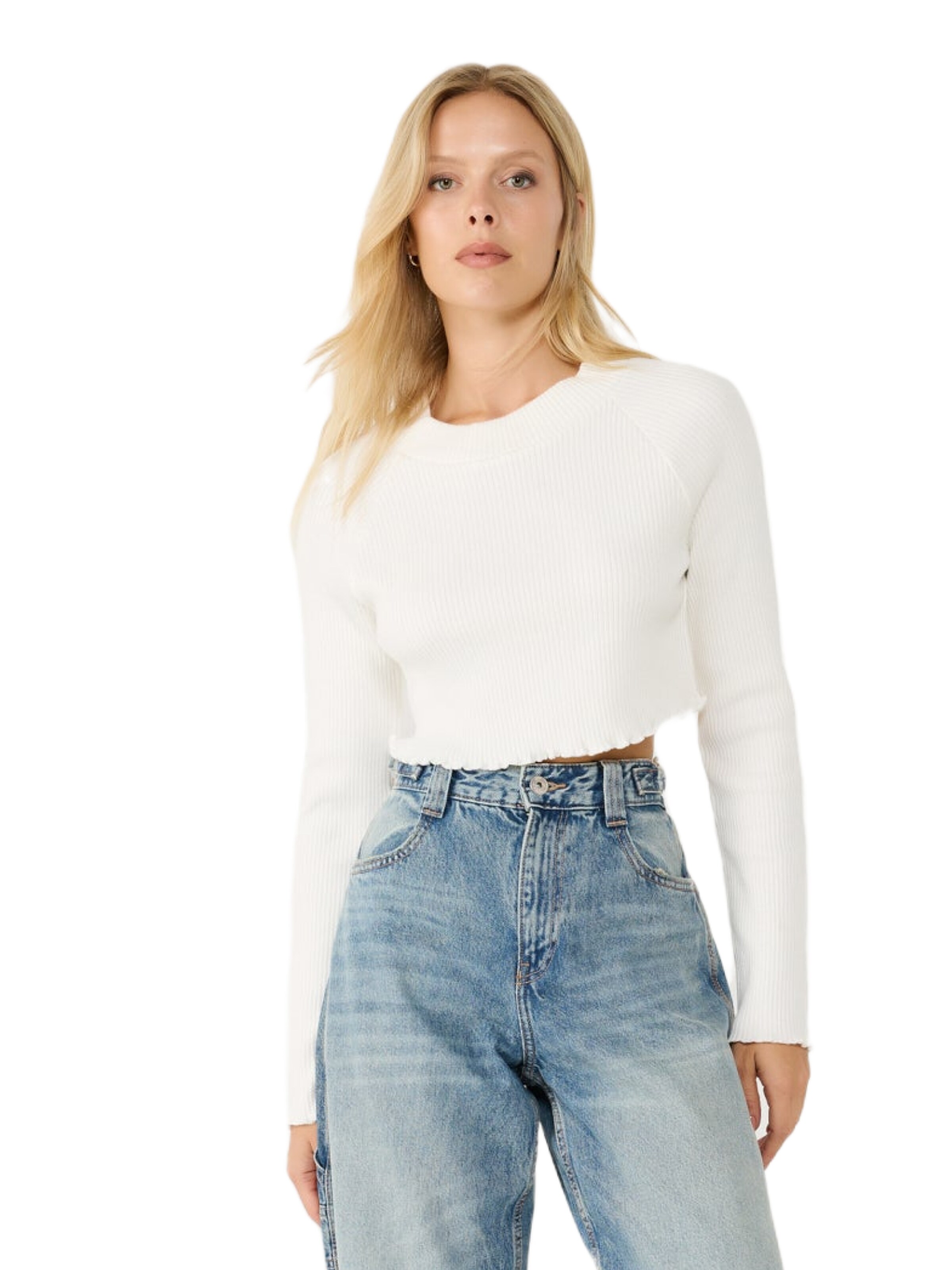 No Matter What Shirt in Beige: front