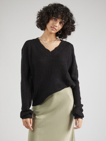 JDY Pullover 'BADUT' i sort: forside